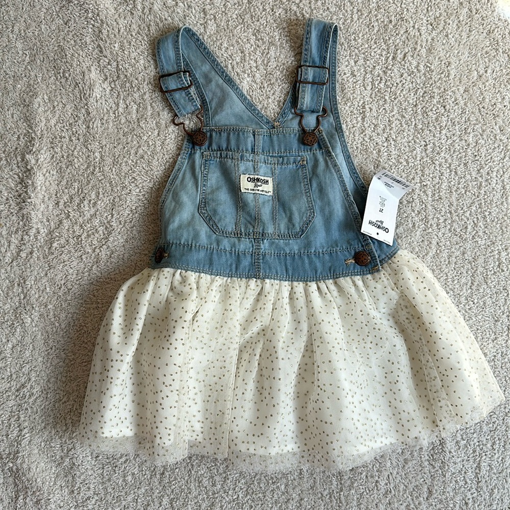 2T Overall Dress